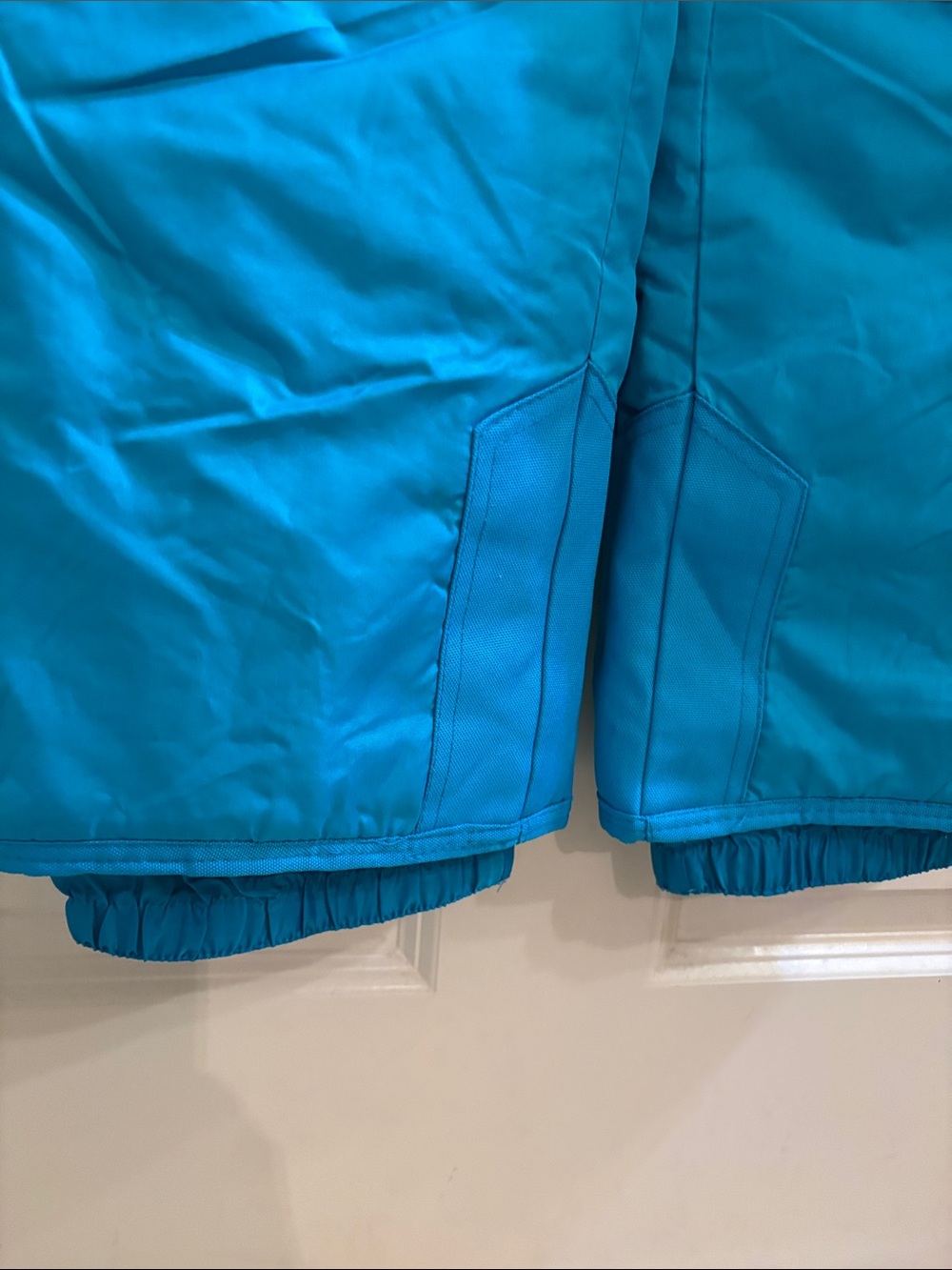 Champion Teal Kids Snow Bib Overalls - Picture 2 of 4